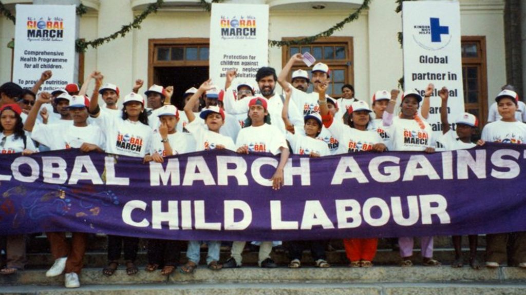 Global Maroh agains's child labour - kailash satyarthi