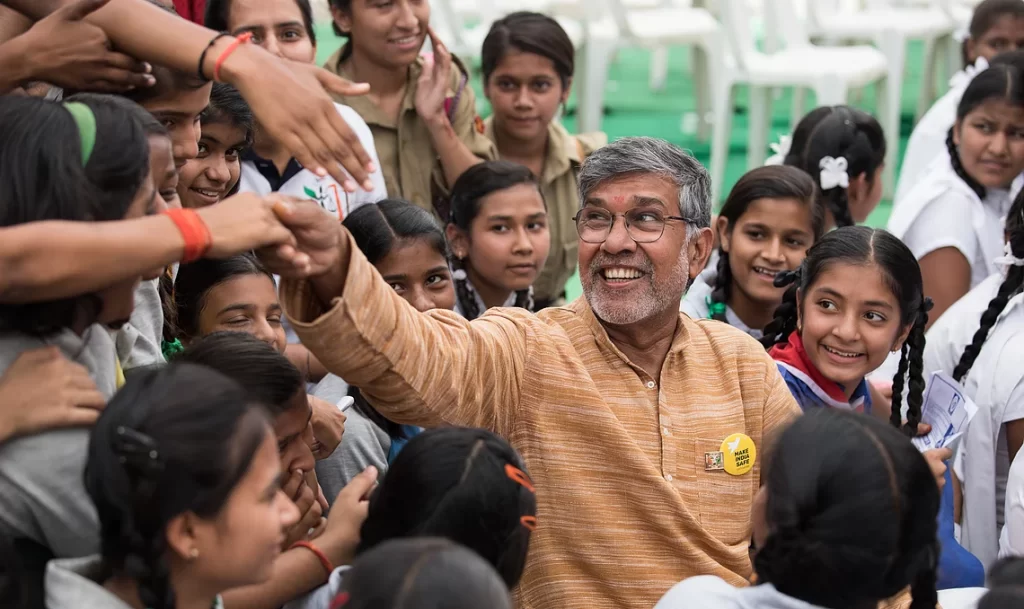 Nobel Peace laureate Kailash Satyarthi